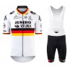 Tenue Cycliste et Cuissard à Bretelles 2021 Team Jumbo-Visma N003